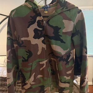 Polo by Ralph Lauren Camo Zip-Up Hoodie
